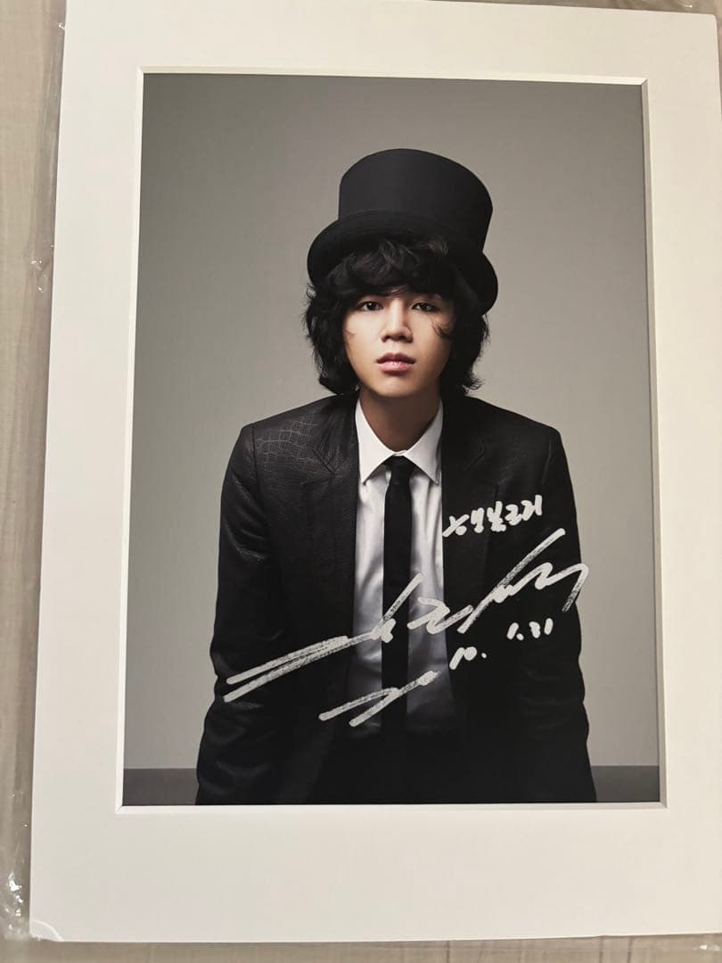 チャングンソク　サイン入り