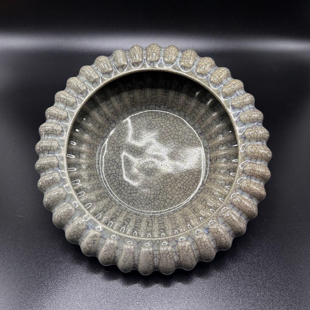 R116 五大名窯 磁器 文房筆洗香炉 アンティーク