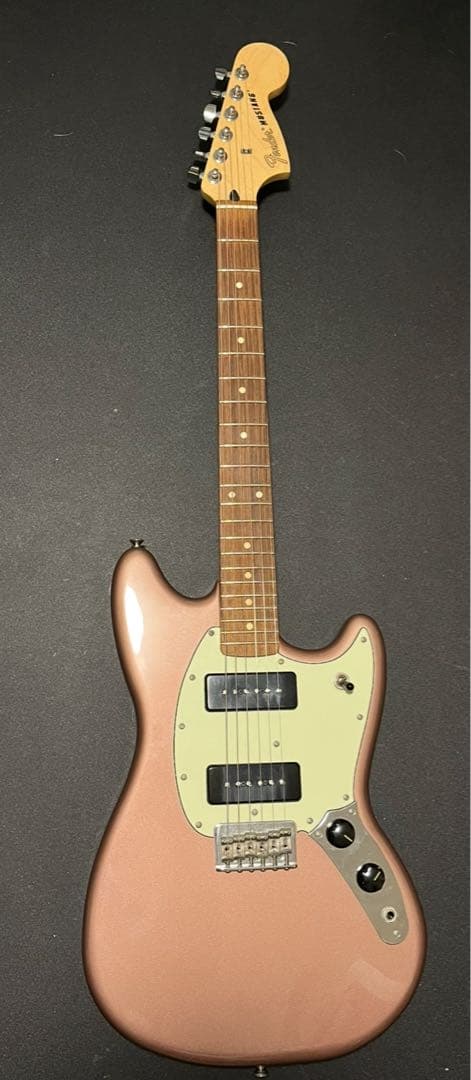 ギター FENDER Mustang 90, Burgundy Mistllic