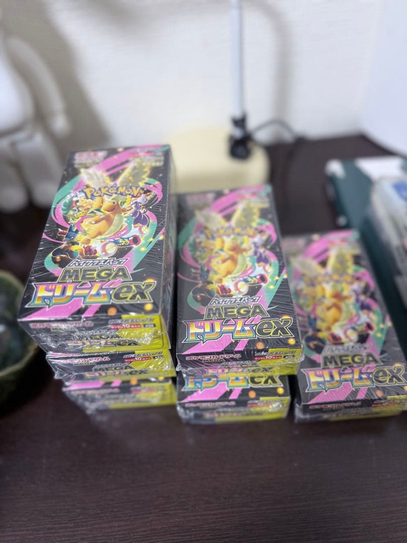 ポケモンカード MEGA ドリームEX セット 6 box seal