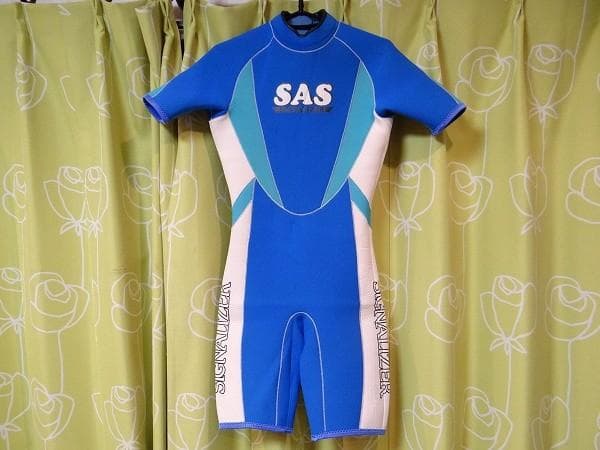 新品 ビンテージ 日本製 ウエットスーツ SAS サーフィン スプリング 波乗り