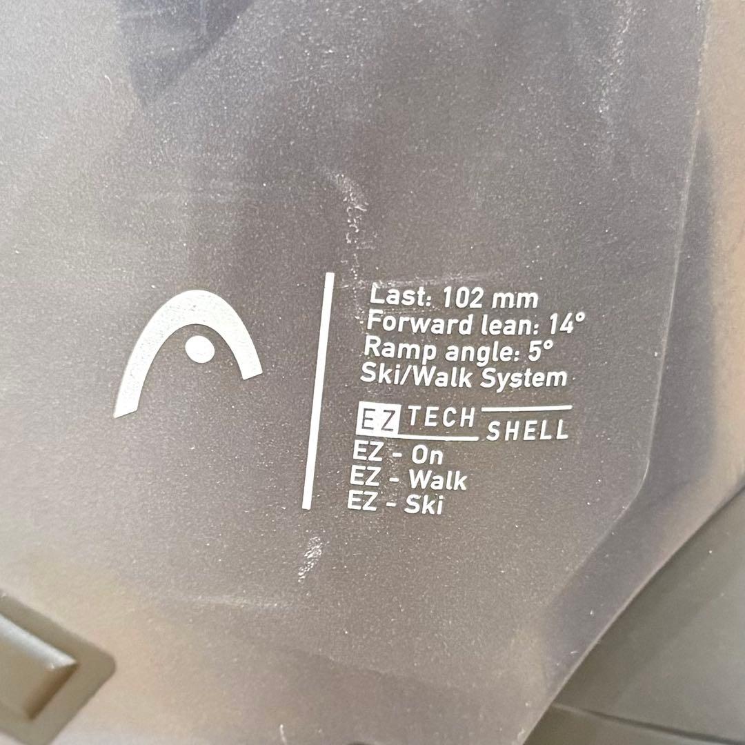 【美品】 HEAD EDGE 100HV スキーブーツ　24-25モデル