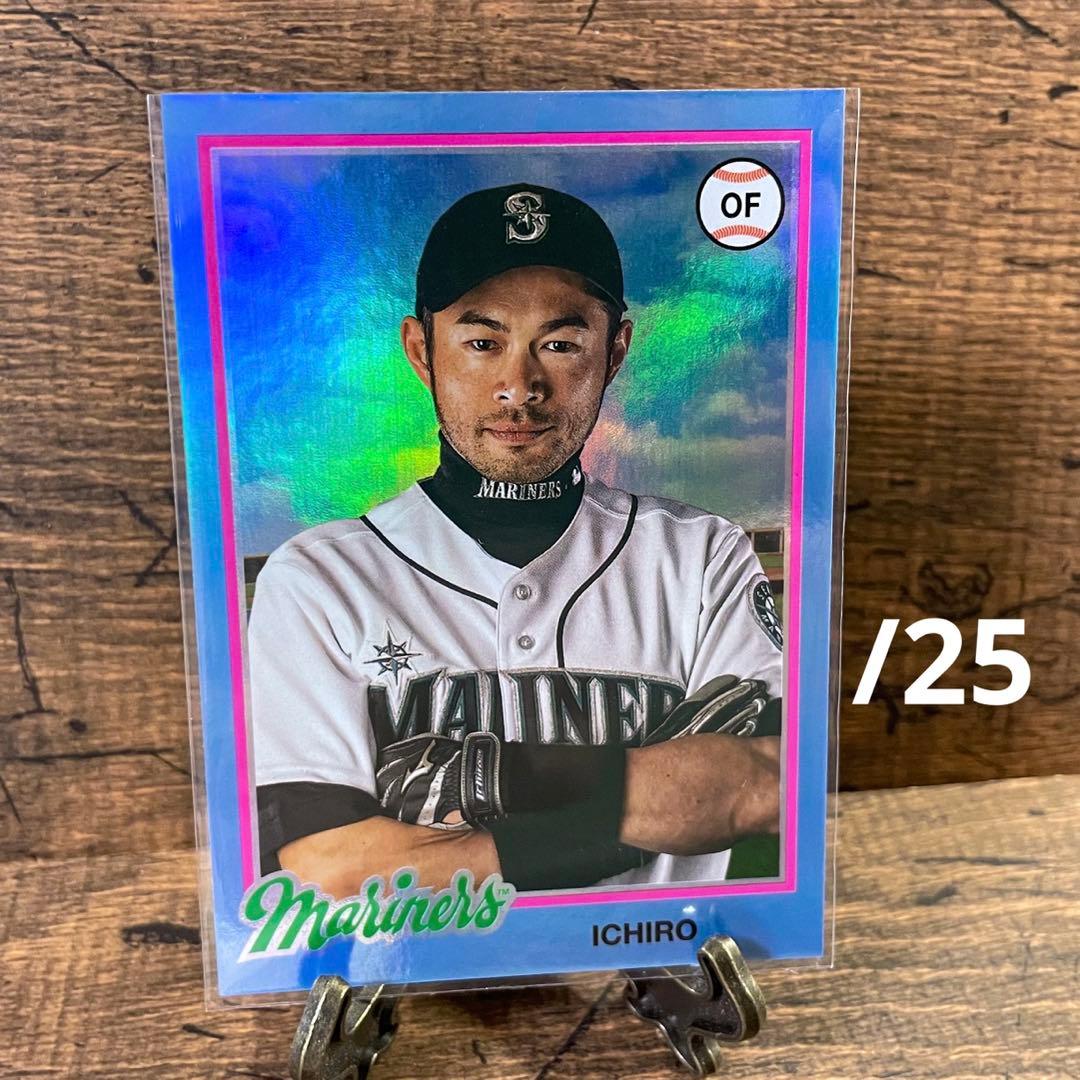 イチロー 世界25枚限定 トップスアーチブス ブルーパラレル