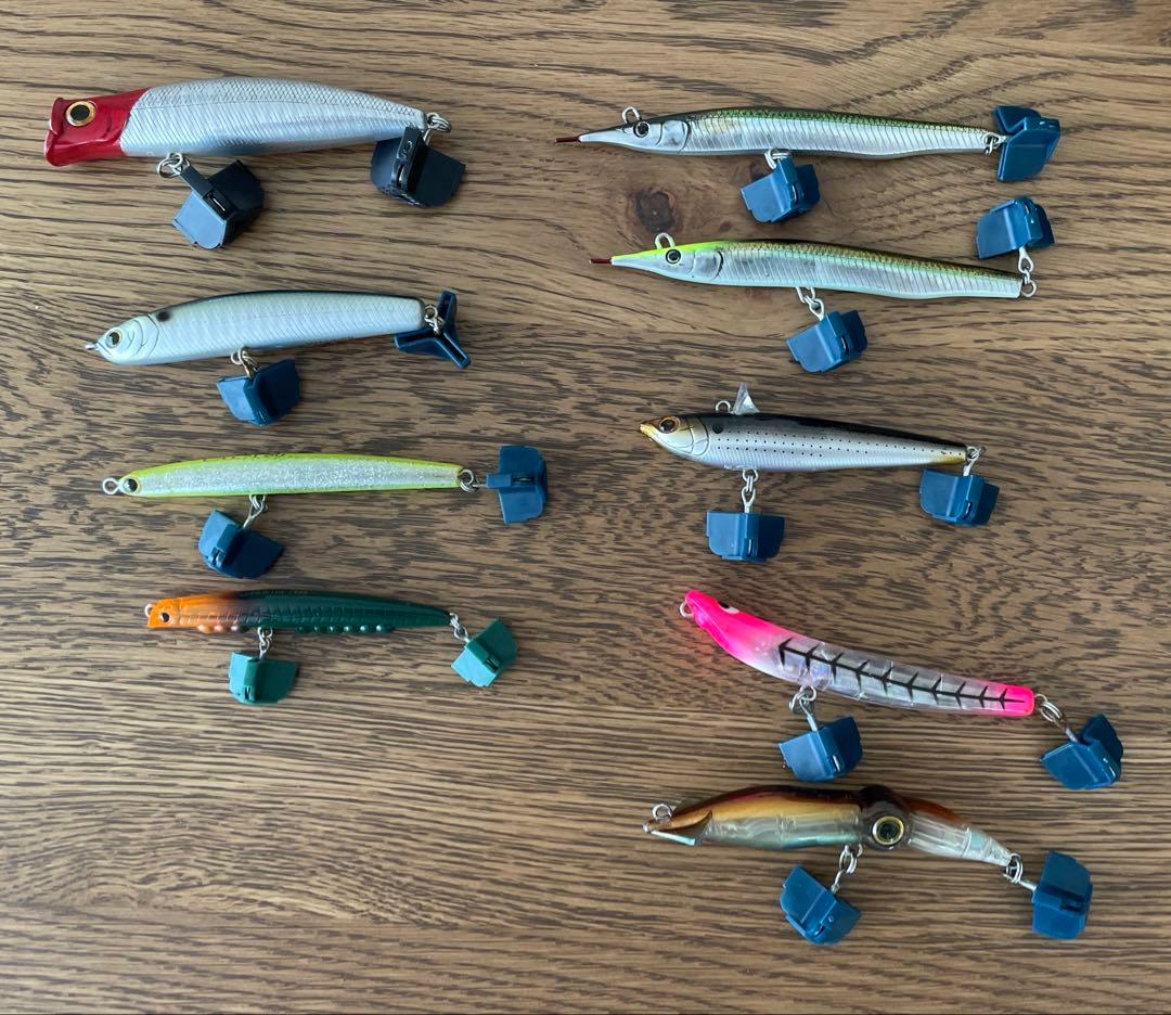 タックルボックス付きソルトルアー45点セット（ハードルアー）