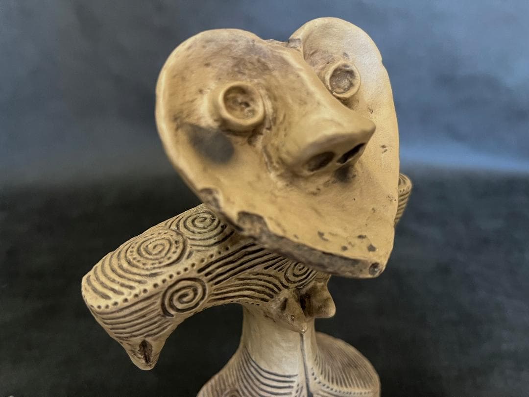 ハート形土偶70％サイズ複製品