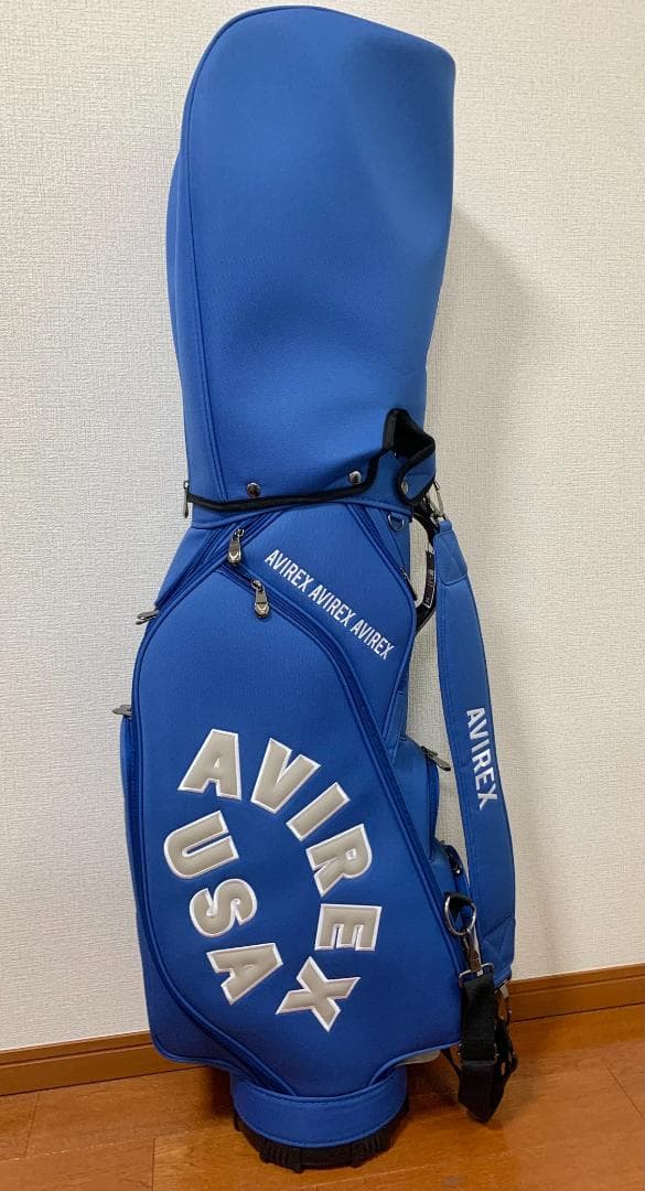 未使用【AVIREX】アビレックス ゴルフ キャディバッグ
