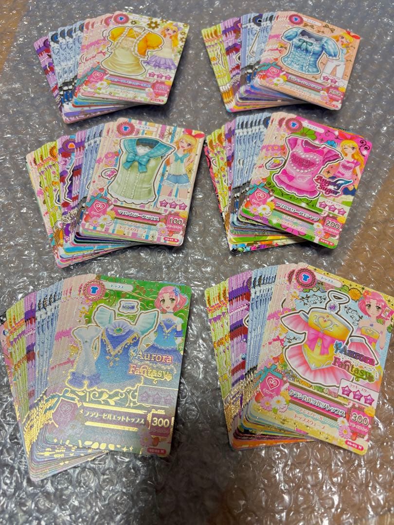 アイカツ 初期1〜6弾ノーマル コンプ セミコンプ 少々難