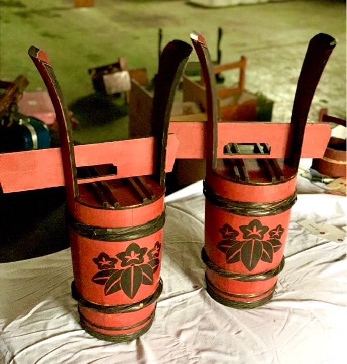 アンティーク　水桶