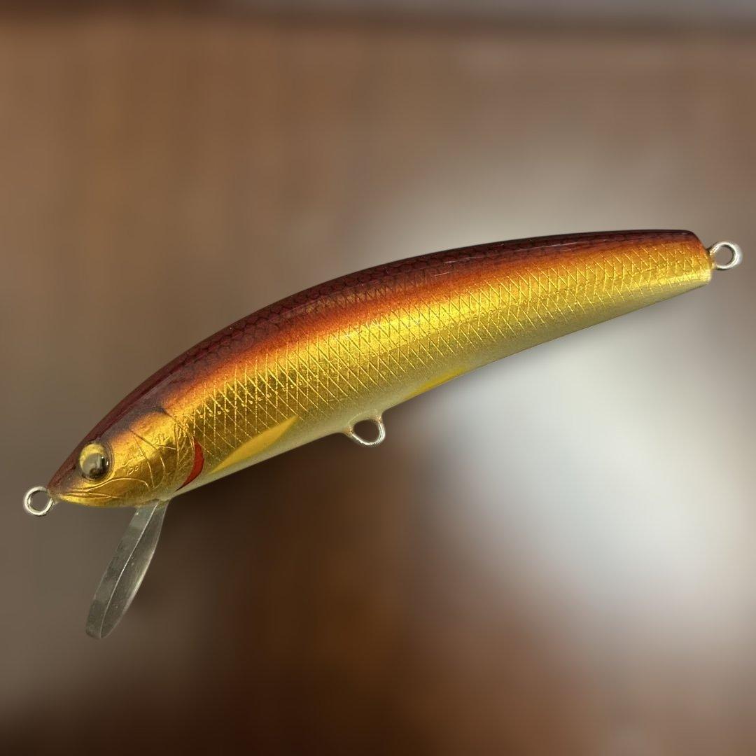 RS85MTB SPL1201 ルアー　ミノー　金箔　キャンディレッド　湖