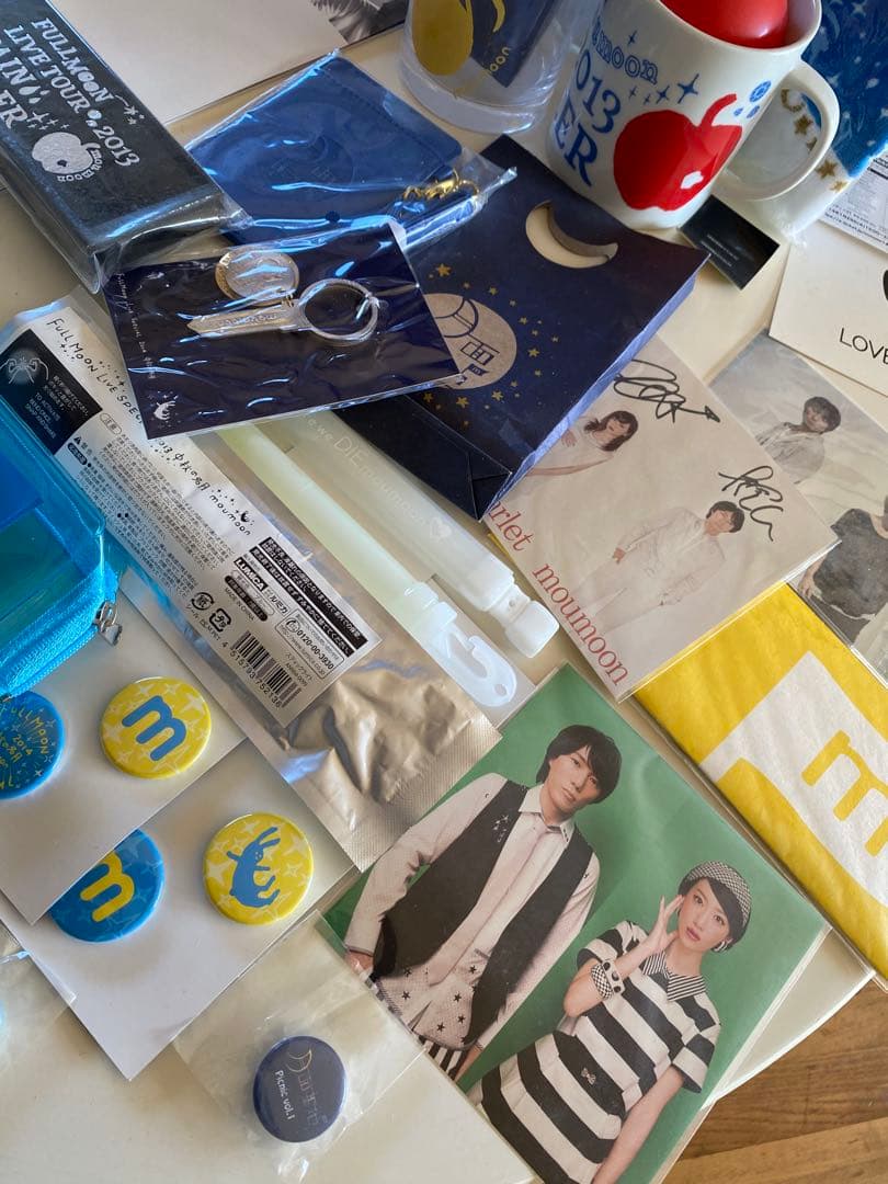 moumoon LIVE グッズ 非売品 希少品 ファンクラブ会報等 おまとめ