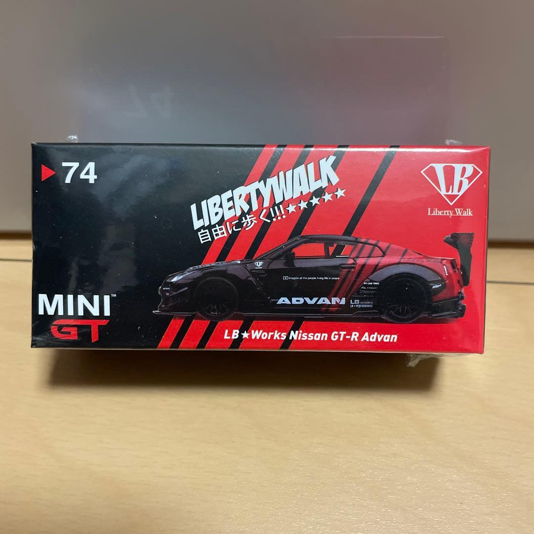 minigt リバティーウォーク LBWK 日産 GT-R R35 アドバン