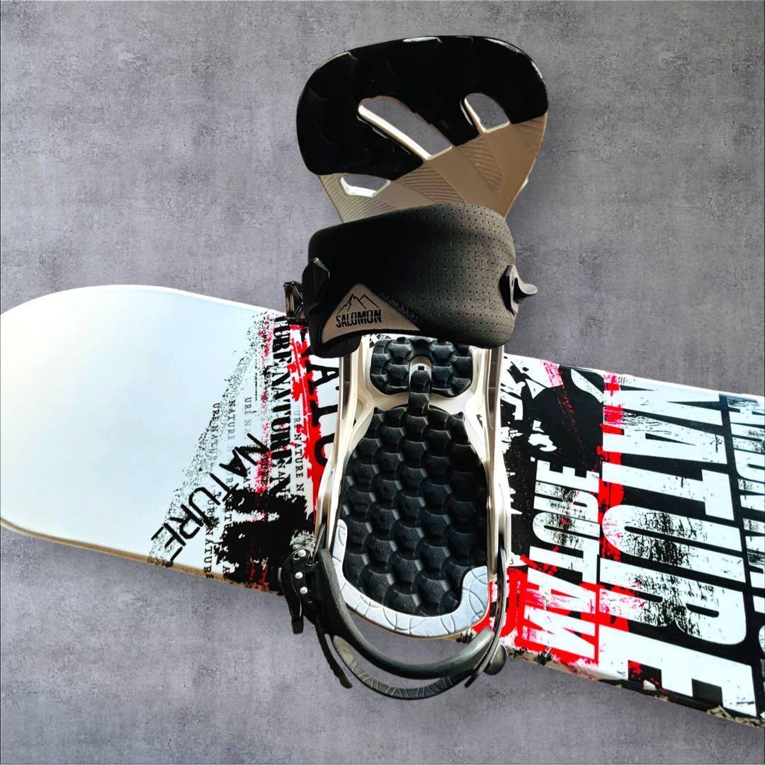 nature スノーボード サロモン リズムビンディング Burtonケース