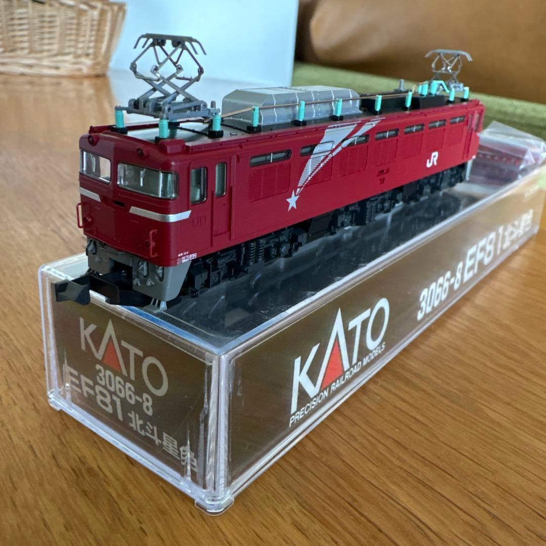 【新品】KATO 3066-8 EF81北斗星色②付属品未使用未開封 最新ロット