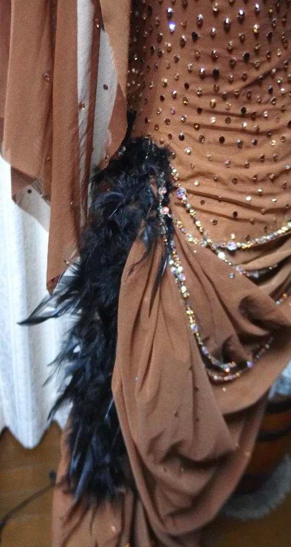 2/14迄【社交ダンス】ジャンティ　ブロンズラテンドレス（正装用）