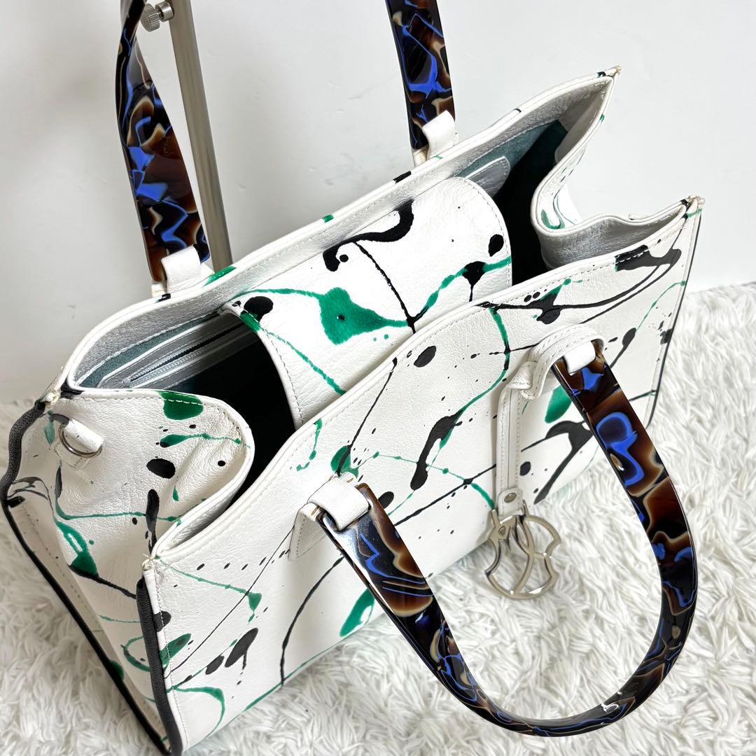 【美品】 HOMMON ゴートピュレバッグ ハンドバッグ ショルダーバッグ