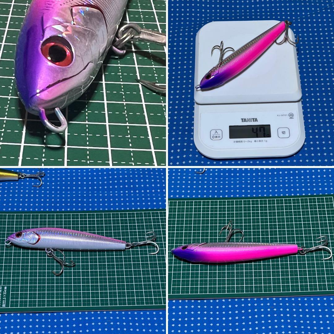 ハードルアーセット ／ポッパー／多色 ／海釣り用