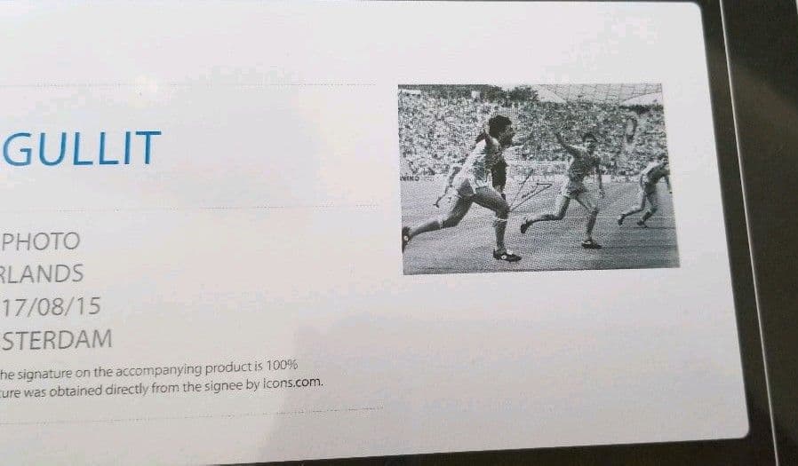 ICONS　フリット　ルート・フリット　直筆サイン、サイン　フォトグラフ　写真