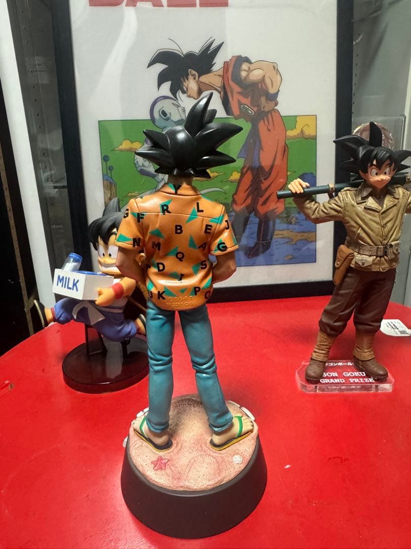 ドラゴンボール　孫悟空　アロハ　牛乳　アーミー