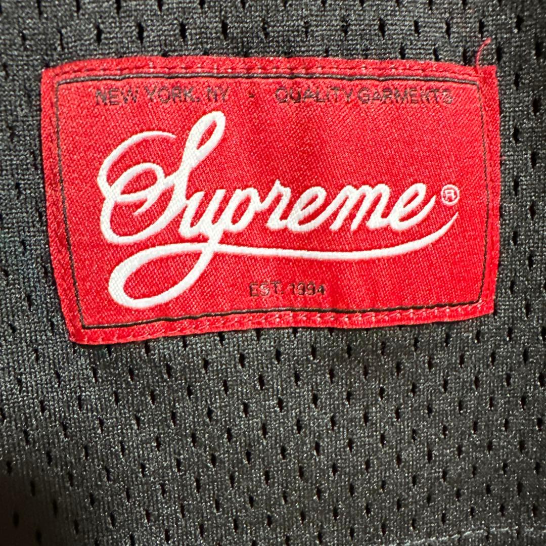 シャツ Supreme Spiderweb Football Jersey Black