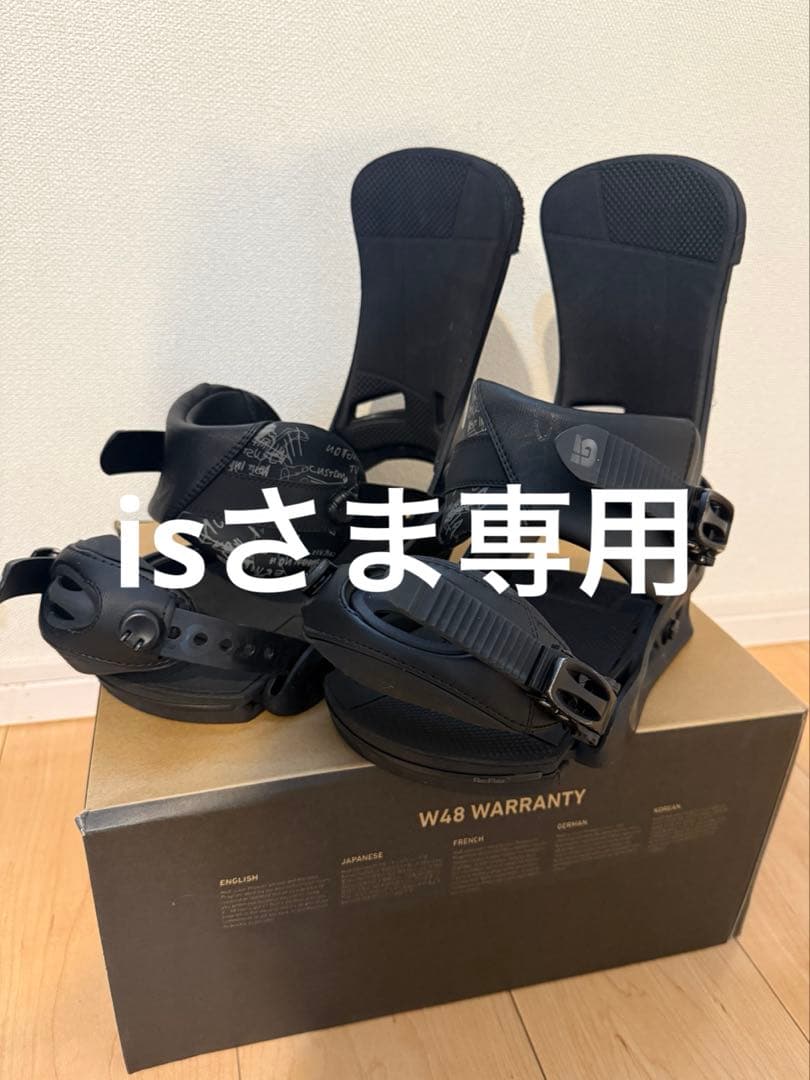 BURTON CUSTOM スノーボード ビンディング ブラック