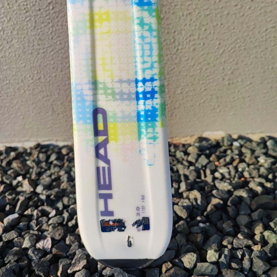 HEAD スキー板 ホワイト・ブルー・イエロー　135センチ