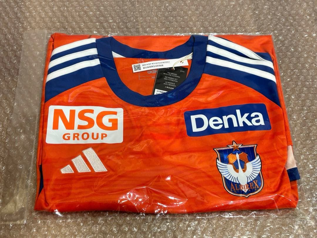 アルビレックス新潟　直筆サインユニフォーム