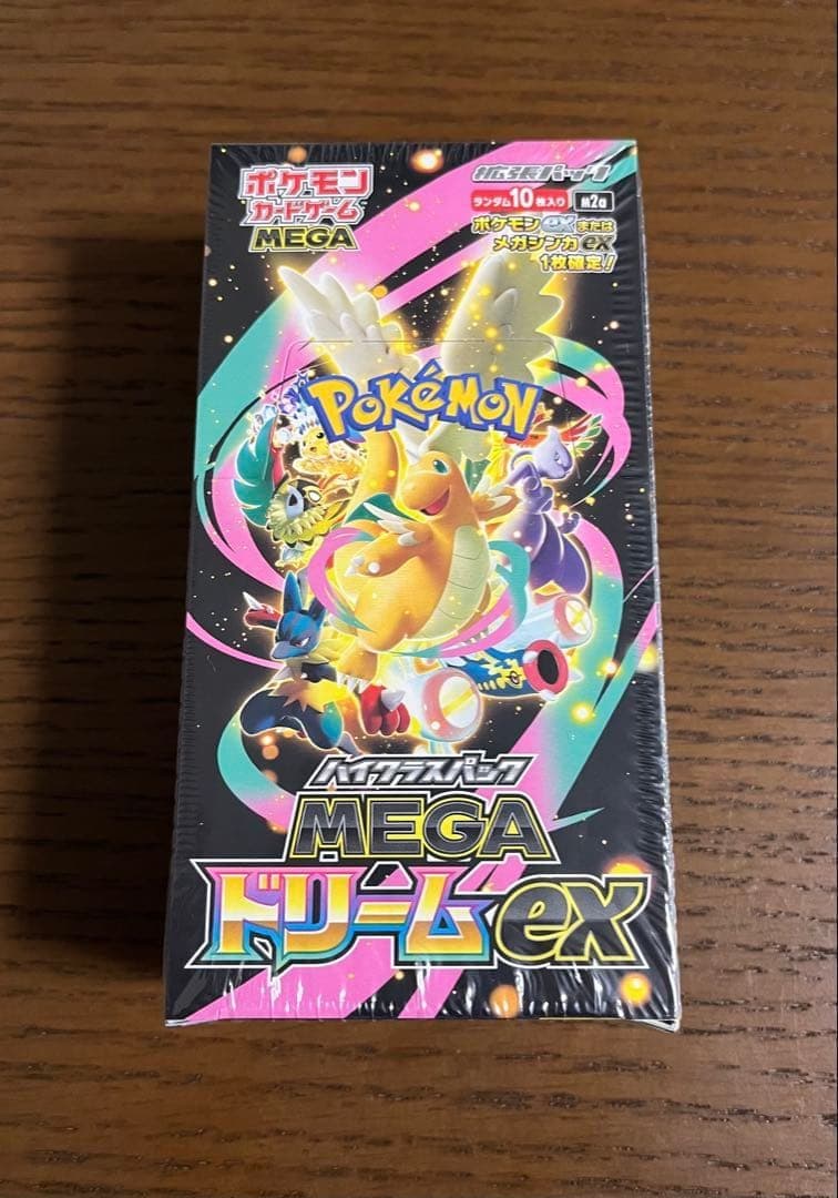 MEGAドリームex シュリンク付　1 BOX