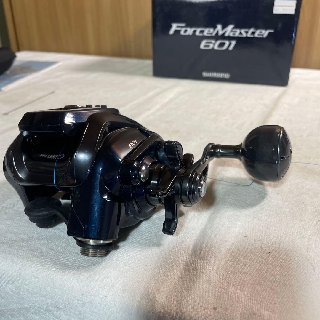 【新品・未使用】シマノ 20 フォースマスター 601（左ハンドル） 電動リール