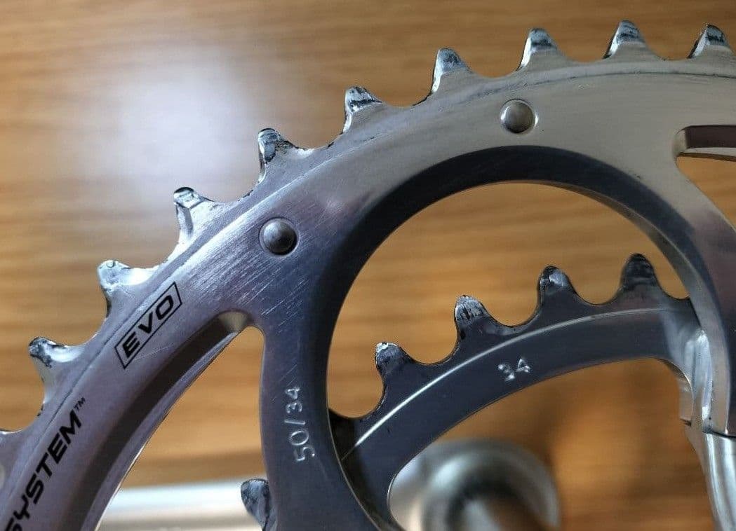 Campagnolo Athena クランクセット シルバー