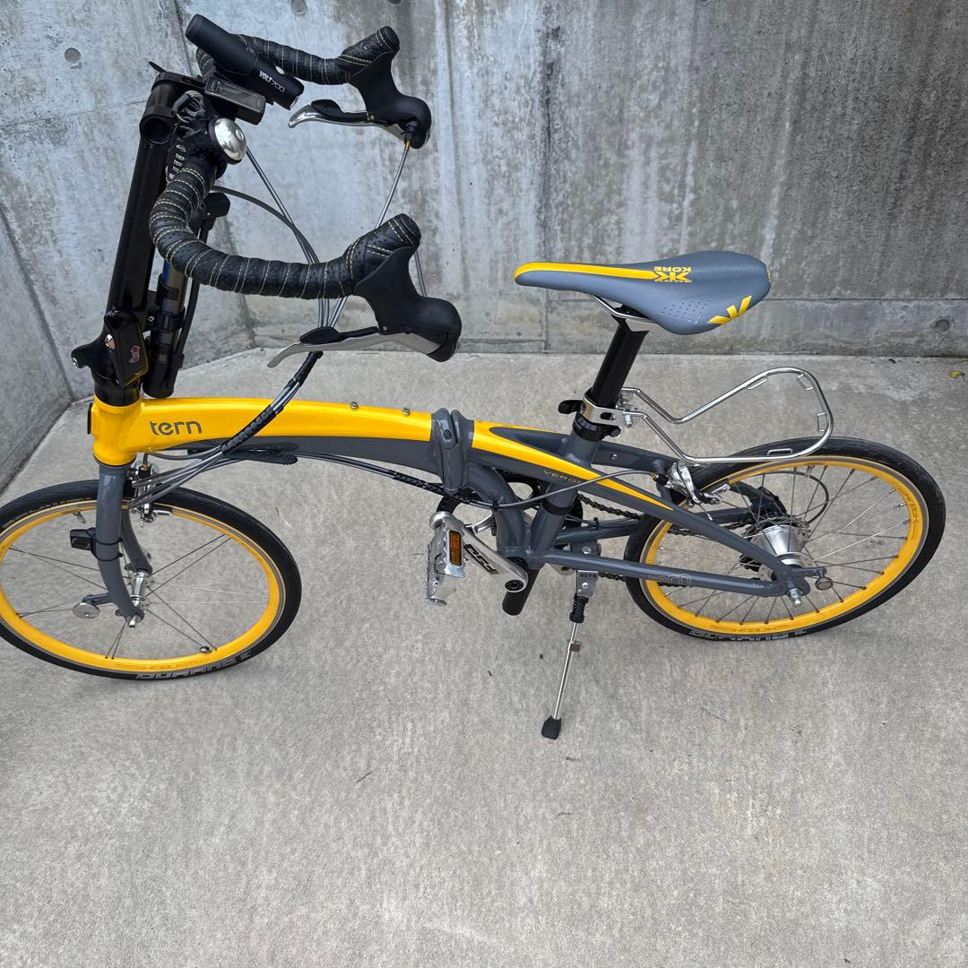 tern 折りたたみ自転車 イエロー/グレー　VERGE x30h