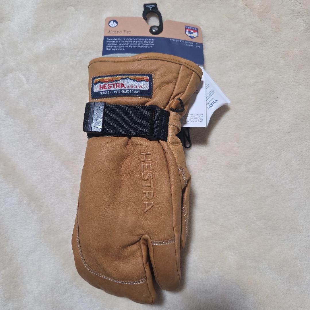 Hestra Alpine Pro 3-Finger グローブ SM