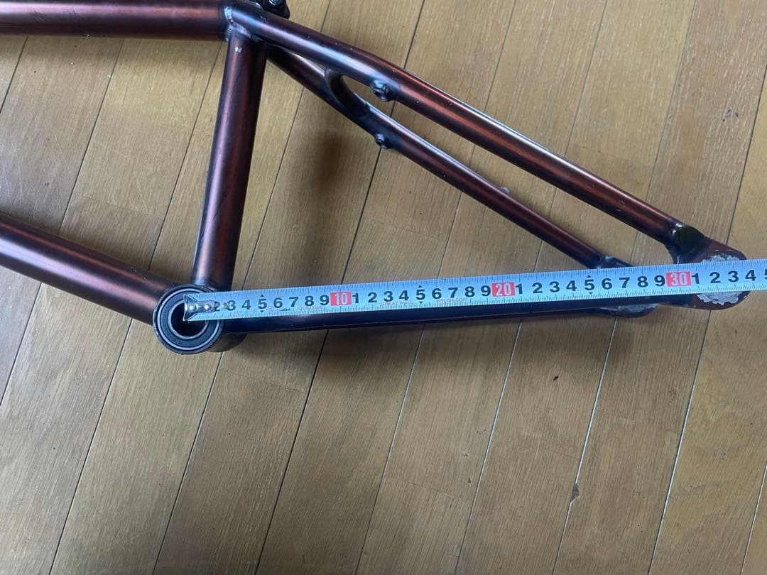 bmxストリート フレーム　TT20.75 クロモリ ウェザーピープル