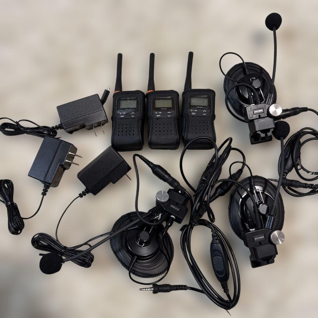 トランシーバー　無線機　FTH214 SSM61H 3個セット