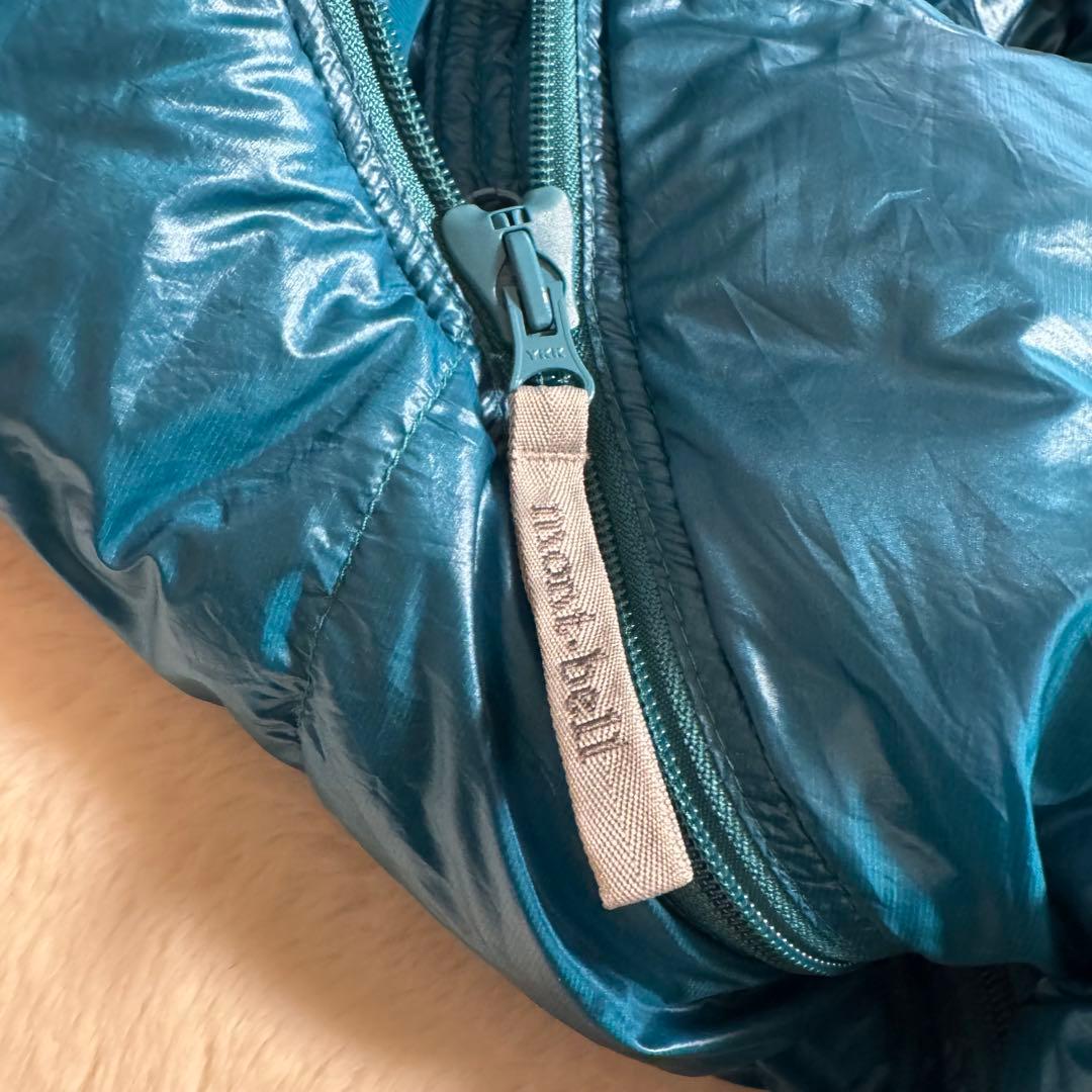 極美品モンベル　アルパインダウンハガー800 右ジップバルサムクリーニング済