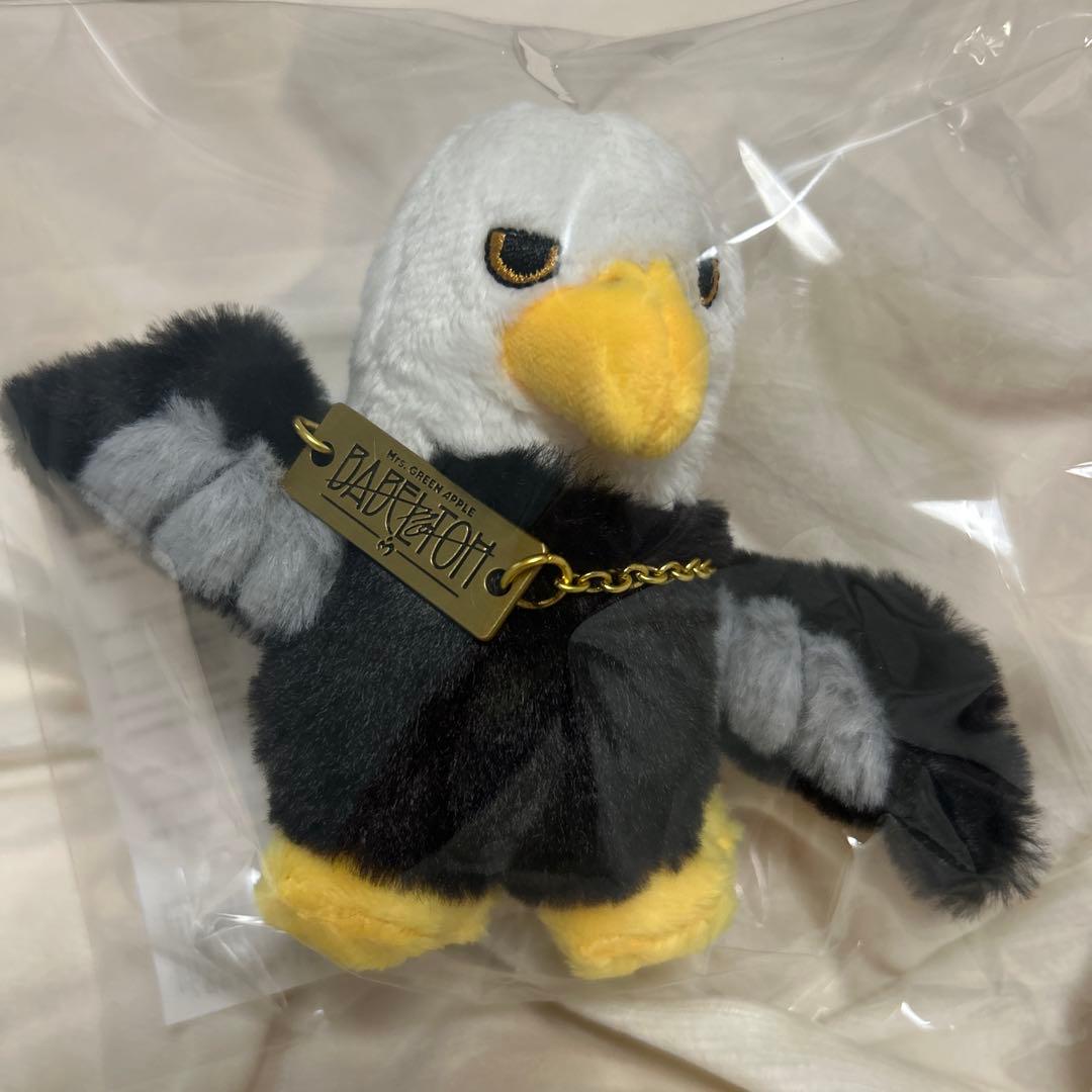 Mrs. GREEN APPLE 使いの鳥　ぬいぐるみキーホルダー バベルの塔
