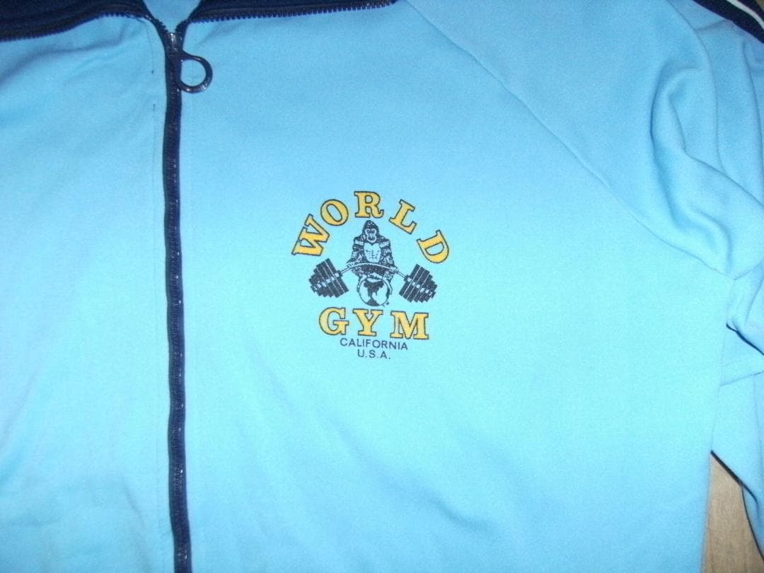 80年代★ゴールドジム,ボディビル,プロレス,ワールドジム ジャージ 筋トレ