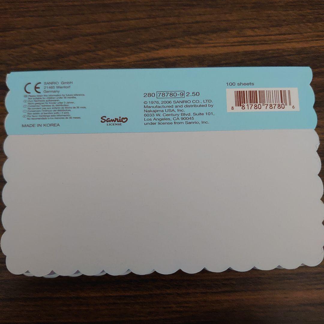 ♡*n様 新品未使用‪♡海外限定 エンジェルキティ ブロックメモ