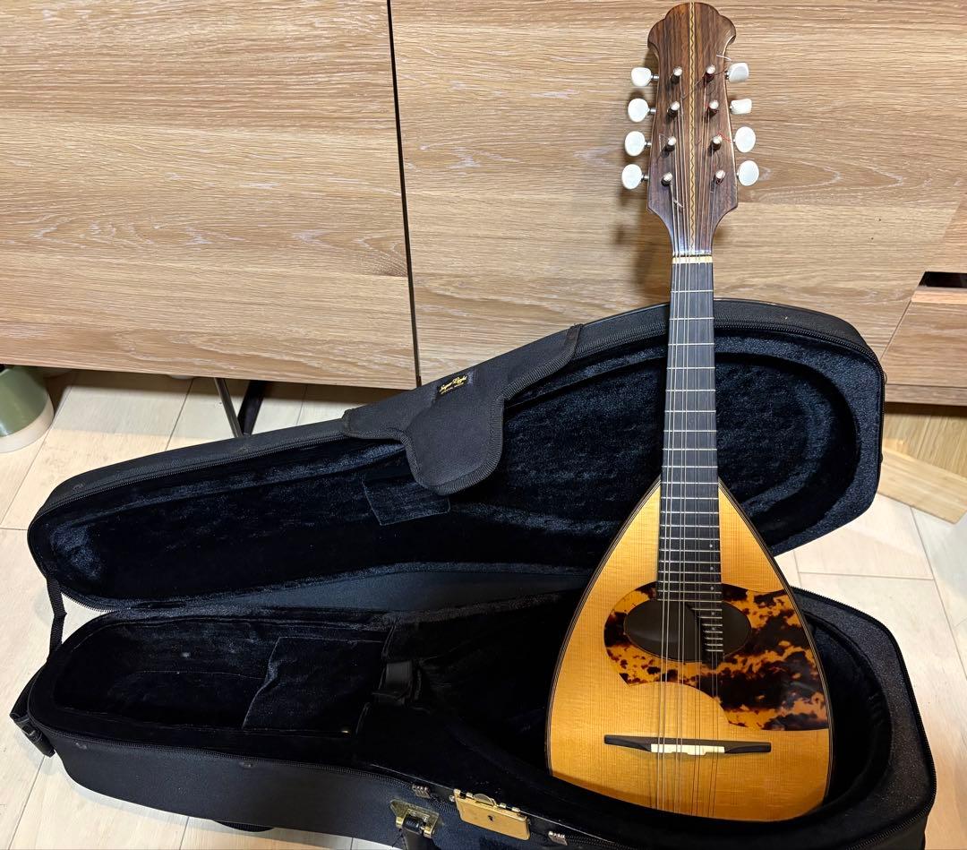 手工品 石川捷二郎 マンドリン No.2 2004年製 スーパーライトケース付き