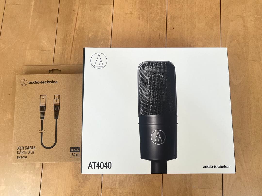 【美品】audio-technica AT4040 コンデンサーマイク