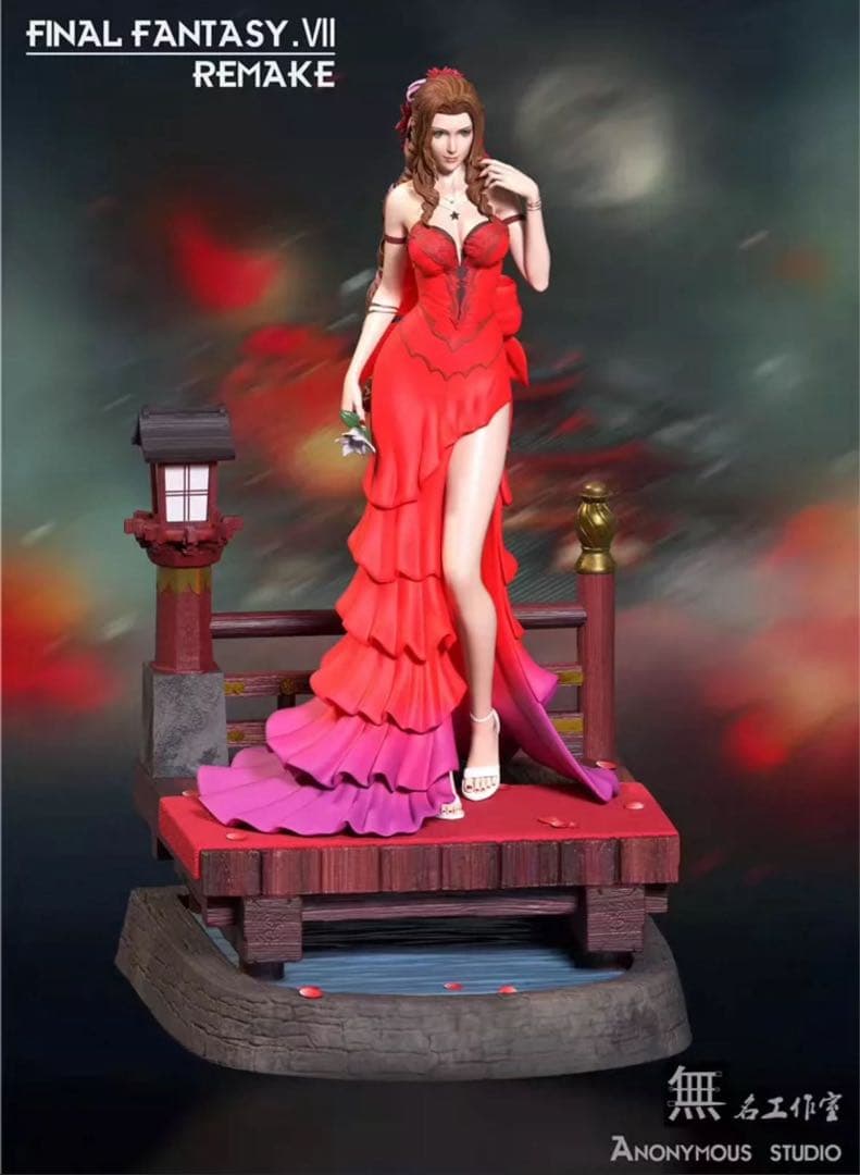 ファイナルファンタジー エアリス・ゲインズブール ガレージキット ③