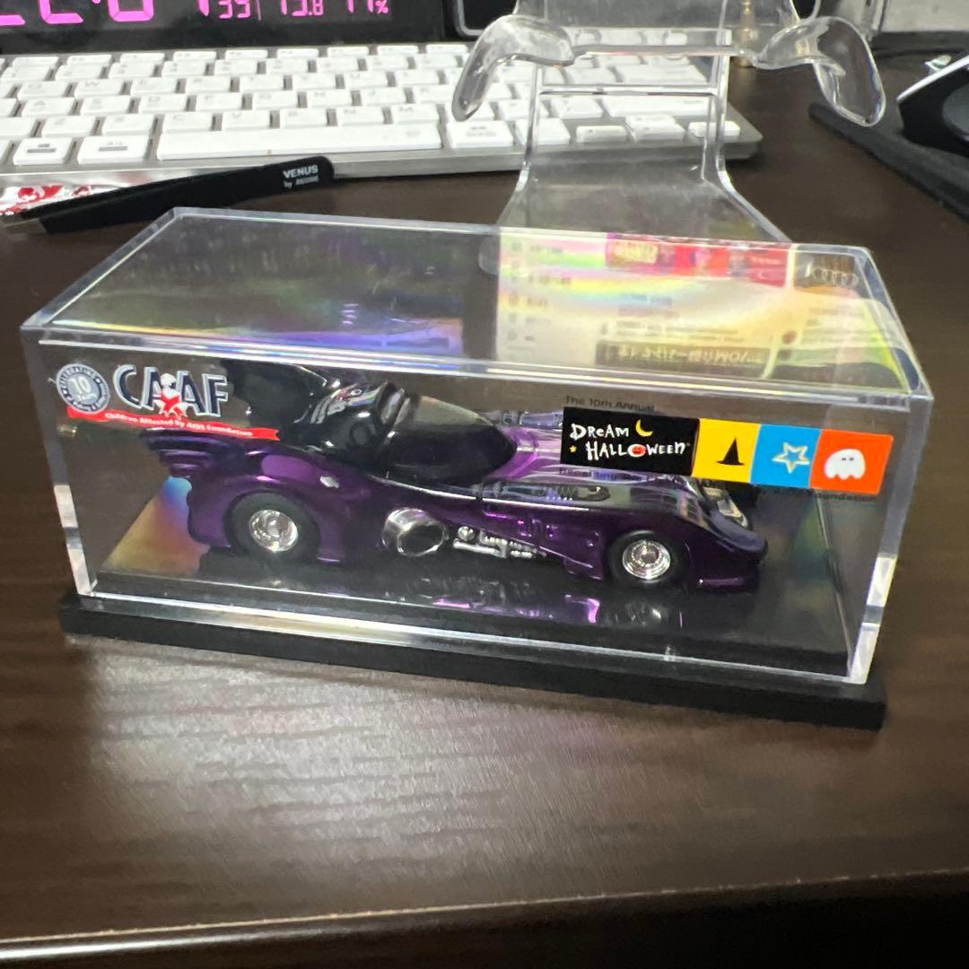ミニカー HOTWHEELS DREAM Halloween BAT MOBILE