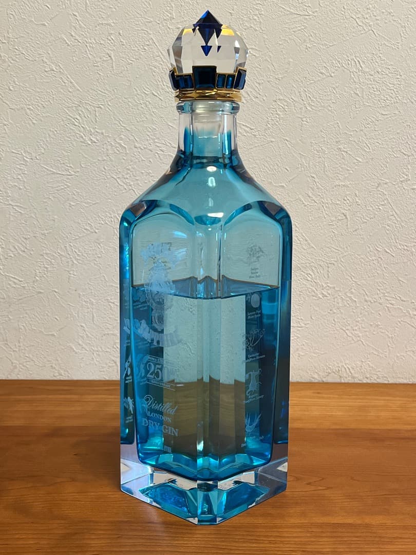 値下げ　ボンベイ・サファイア　ジン　250周年記念ボトル 世界500本 限定品