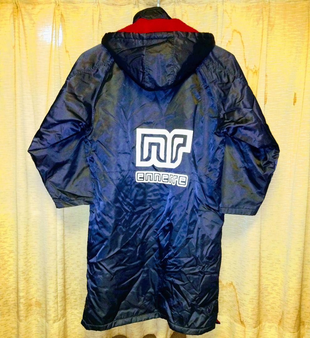 【匿名配送】【入手困難】鹿島アントラーズ　ベンチコート　紺　赤　90s