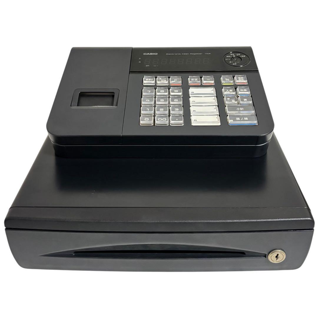 【動作良好】CASIOカシオ 17CR レジスター レジ
