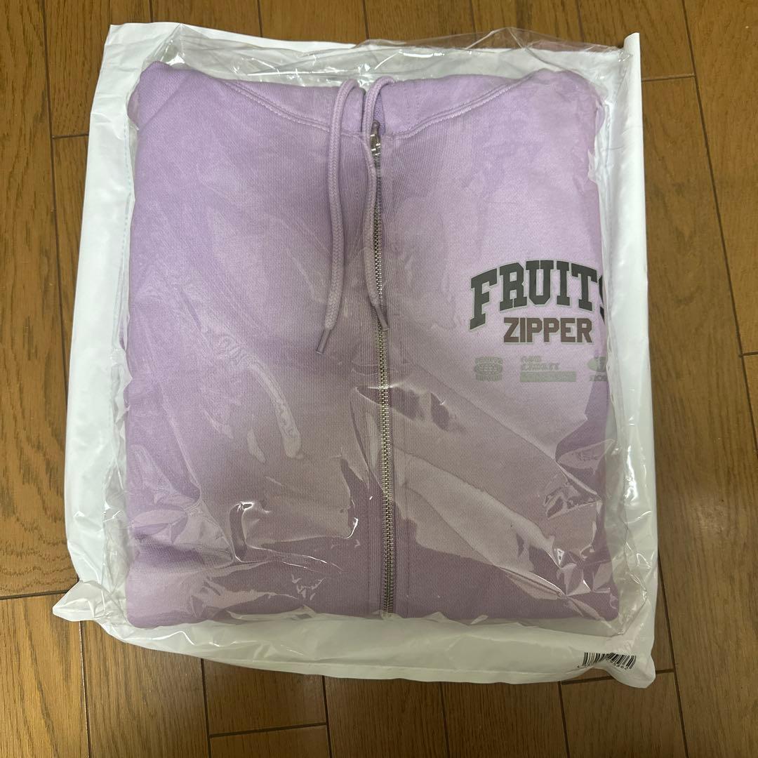 美品　FLUITS ZIPPER 仲川瑠奈　推しアピパーカー　FC限定