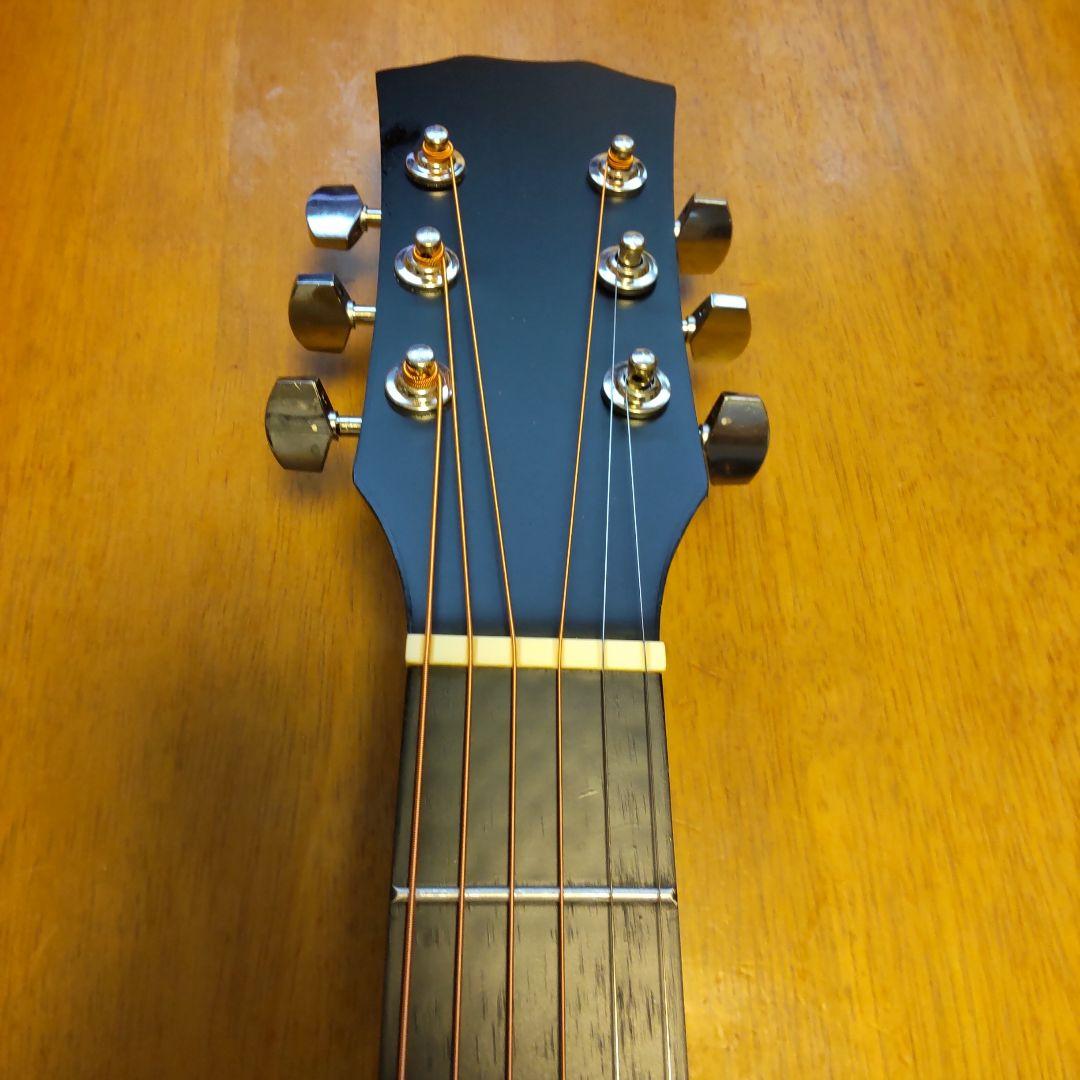 新品！格安！カッタウェイ アコースティックギター 、黒、専用バッグ他セット