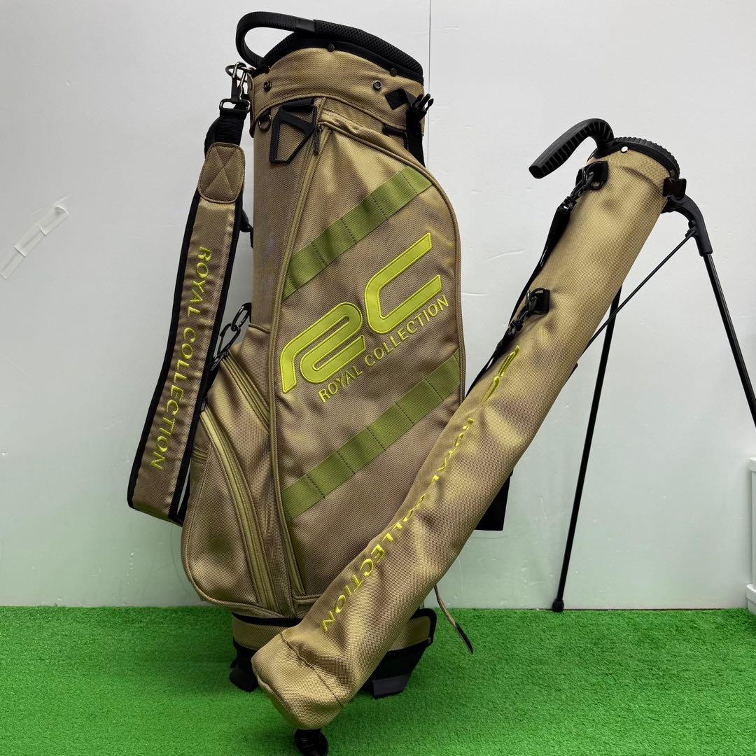 ロイヤルコレクション ゴルフバッグ　ジョイントキャディバッグ　9インチ