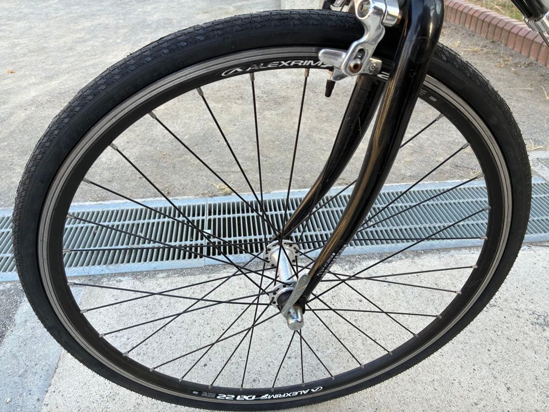 【GIANT MR4】折りたたみ 自転車 24インチ シルバータイヤ交換済