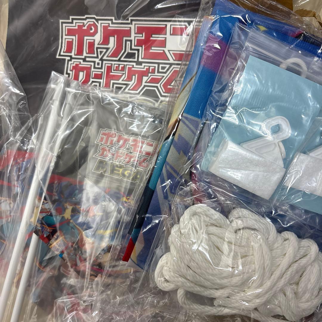 ポケモンカード　旗　飾り　非売品　メガブレイブ　メガシンフォニア　ルカリオ　新品