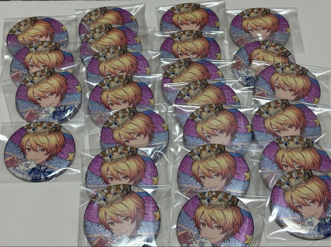 プロセカ　40C 天馬司　グリッター缶バッジ まとめ売り